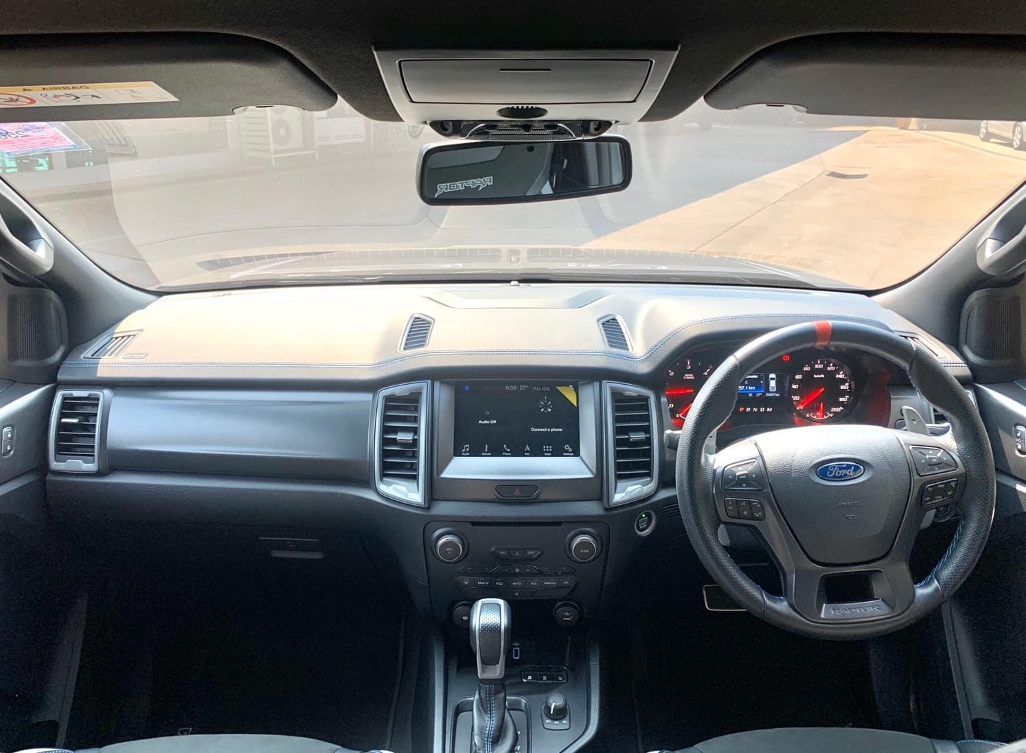 Ford Ranger Hi-Rider (Cab) ปี 2018 สีเทา (รูปที่ 9)