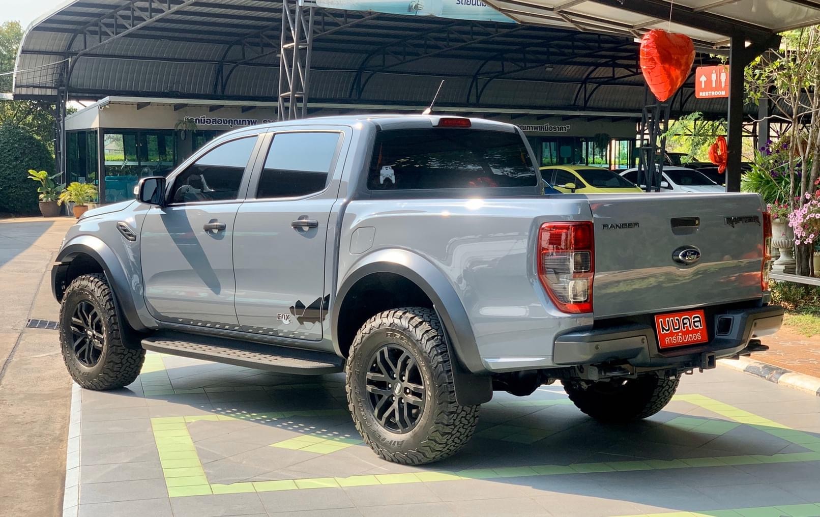Ford Ranger Hi-Rider (Cab) ปี 2018 สีเทา (รูปที่ 5)