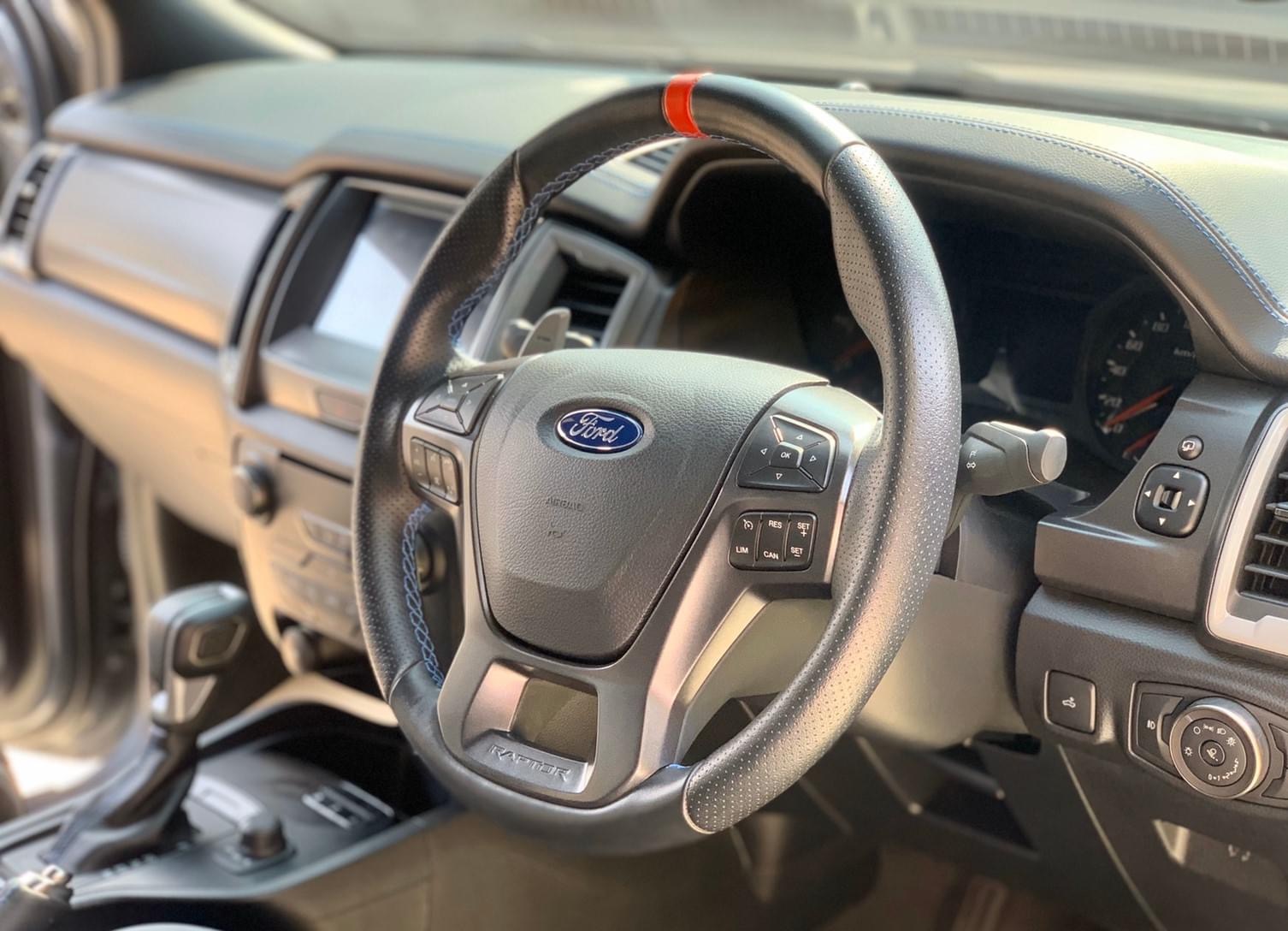 Ford Ranger Hi-Rider (Cab) ปี 2018 สีเทา (รูปที่ 15)