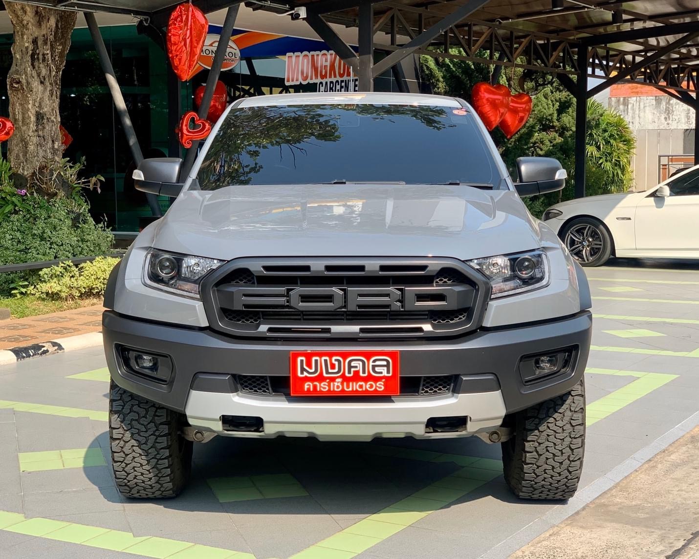 Ford Ranger Hi-Rider (Cab) ปี 2018 สีเทา (รูปที่ 2)