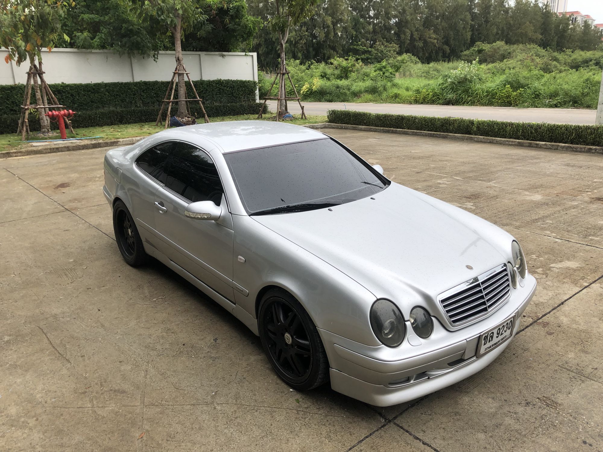 Mercedes-Benz Clk230 ปี 1998 สีเทา เครื่องฝาแดงซุปเป (รูปที่ 2)
