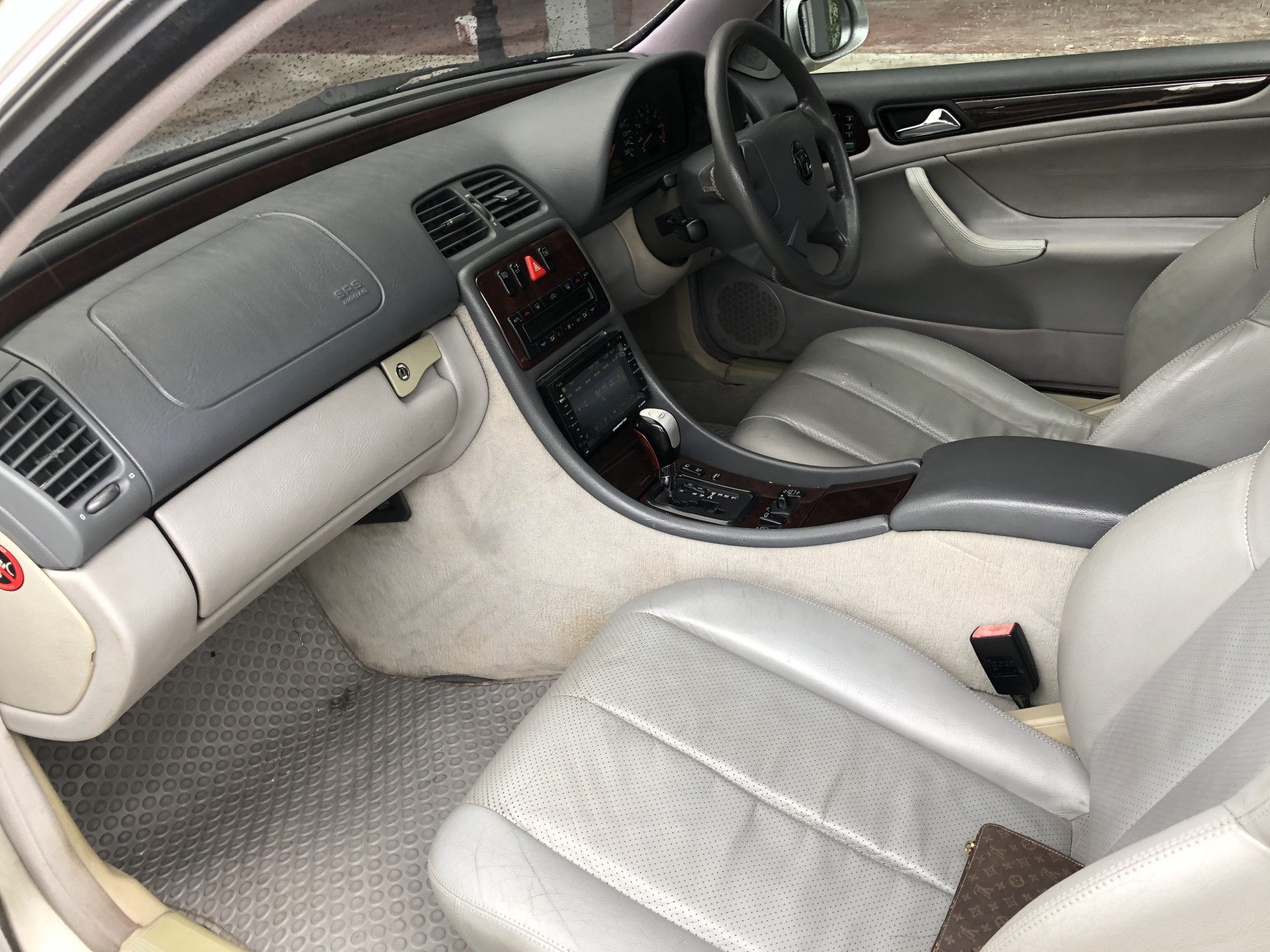 Mercedes-Benz Clk230 ปี 1998 สีเทา เครื่องฝาแดงซุปเป (รูปที่ 8)