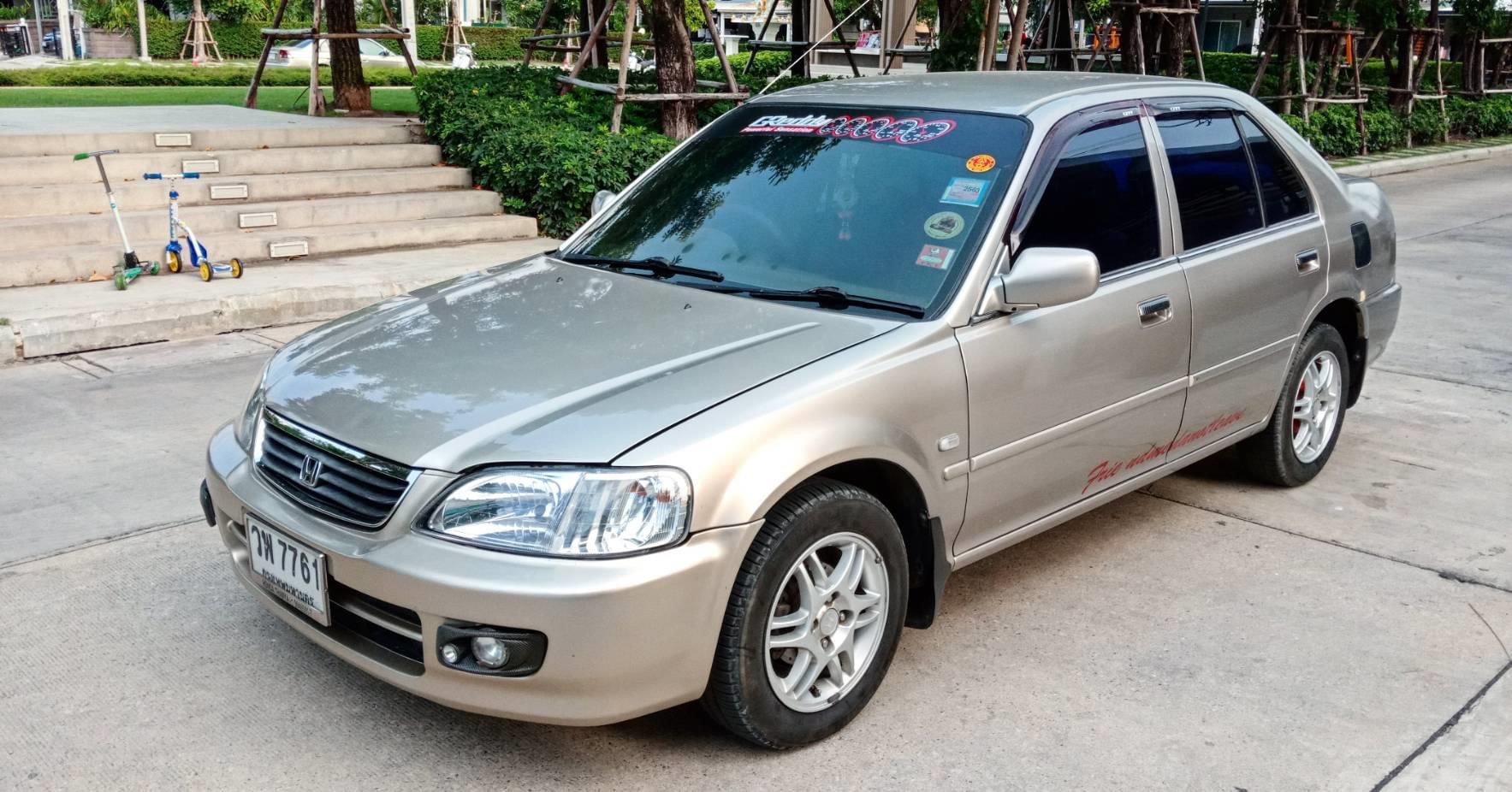 Honda City Type-Z ปี 2002 สีทอง (รูปที่ 4)