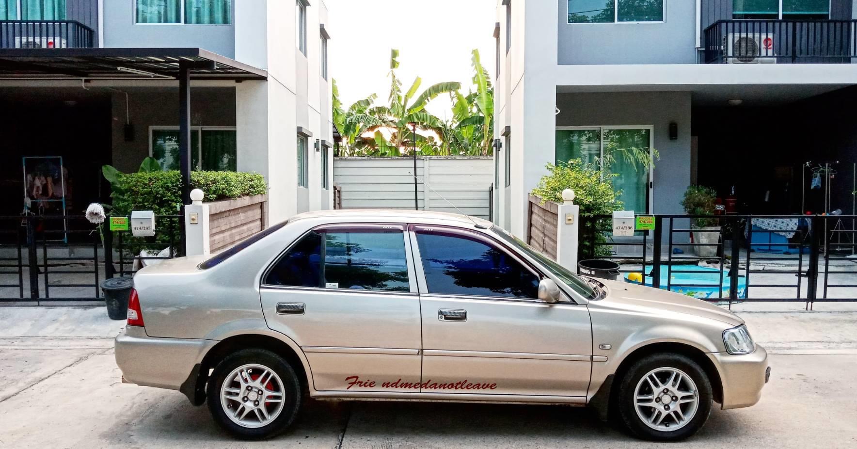 Honda City Type-Z ปี 2002 สีทอง (รูปที่ 8)
