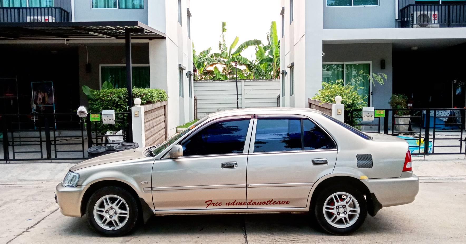 Honda City Type-Z ปี 2002 สีทอง (รูปที่ 10)