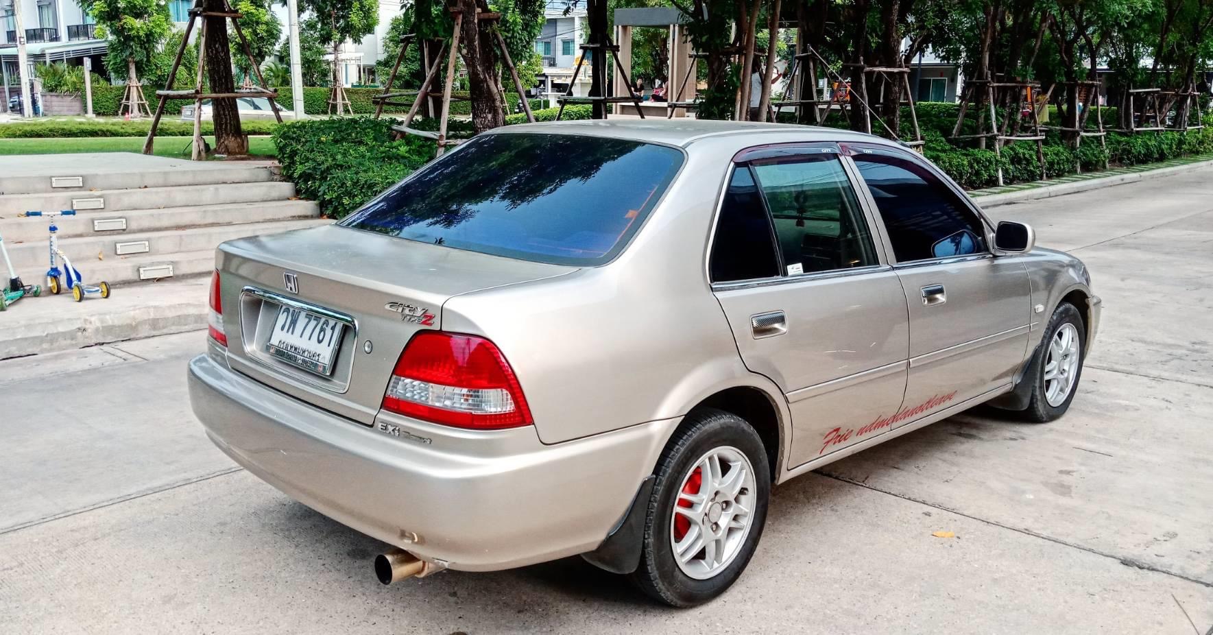 Honda City Type-Z ปี 2002 สีทอง (รูปที่ 9)