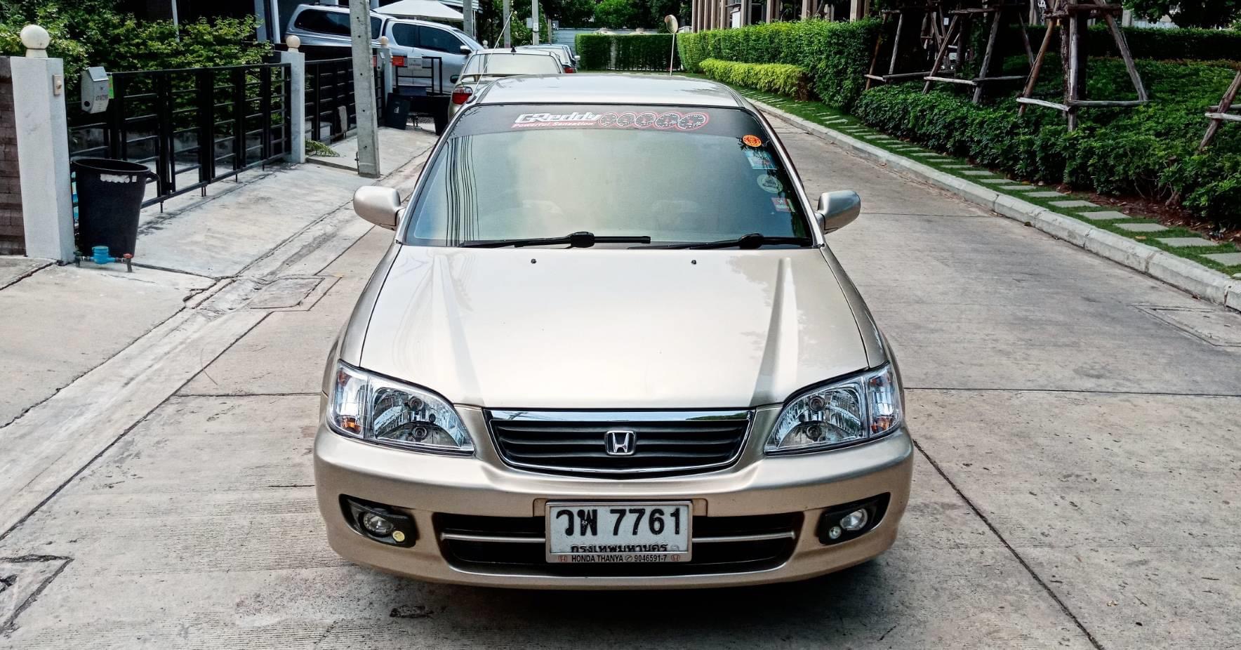 Honda City Type-Z ปี 2002 สีทอง (รูปที่ 2)