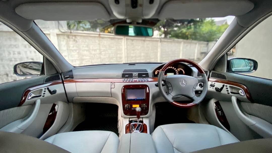 Mercedes-Benz S-Class W220 S280 ปี 2001 สีดำ (รูปที่ 19)