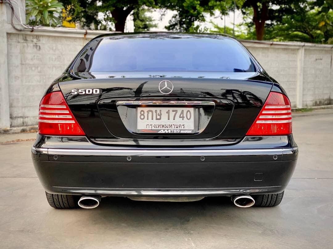 Mercedes-Benz S-Class W220 S280 ปี 2001 สีดำ (รูปที่ 18)