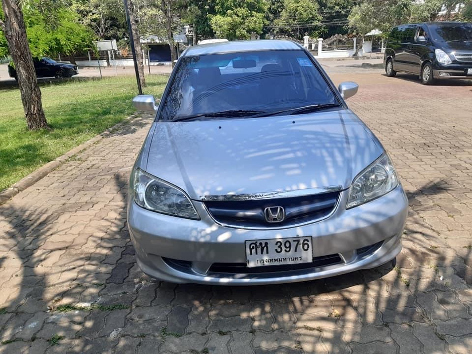 Honda Civic ES (Dimension) โฉม ตาเหยี่ยว ปี 2005 สีเงิน (รูปที่ 3)