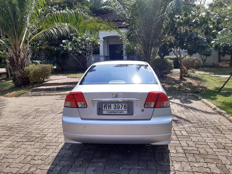 Honda Civic ES (Dimension) โฉม ตาเหยี่ยว ปี 2005 สีเงิน (รูปที่ 7)