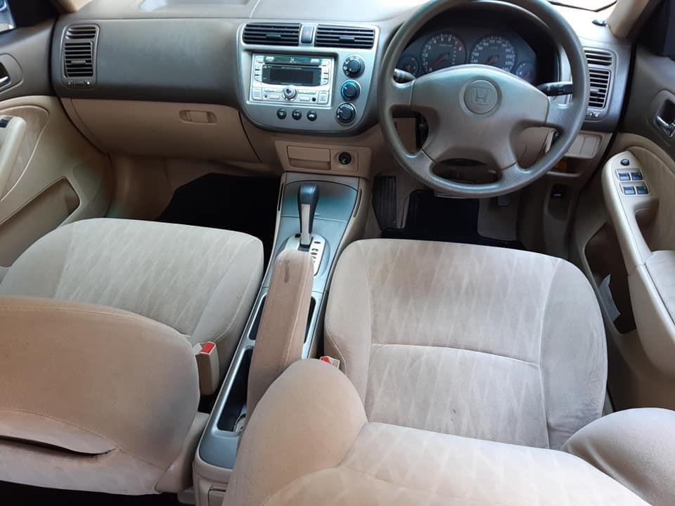 Honda Civic ES (Dimension) โฉม ตาเหยี่ยว ปี 2005 สีเงิน (รูปที่ 9)