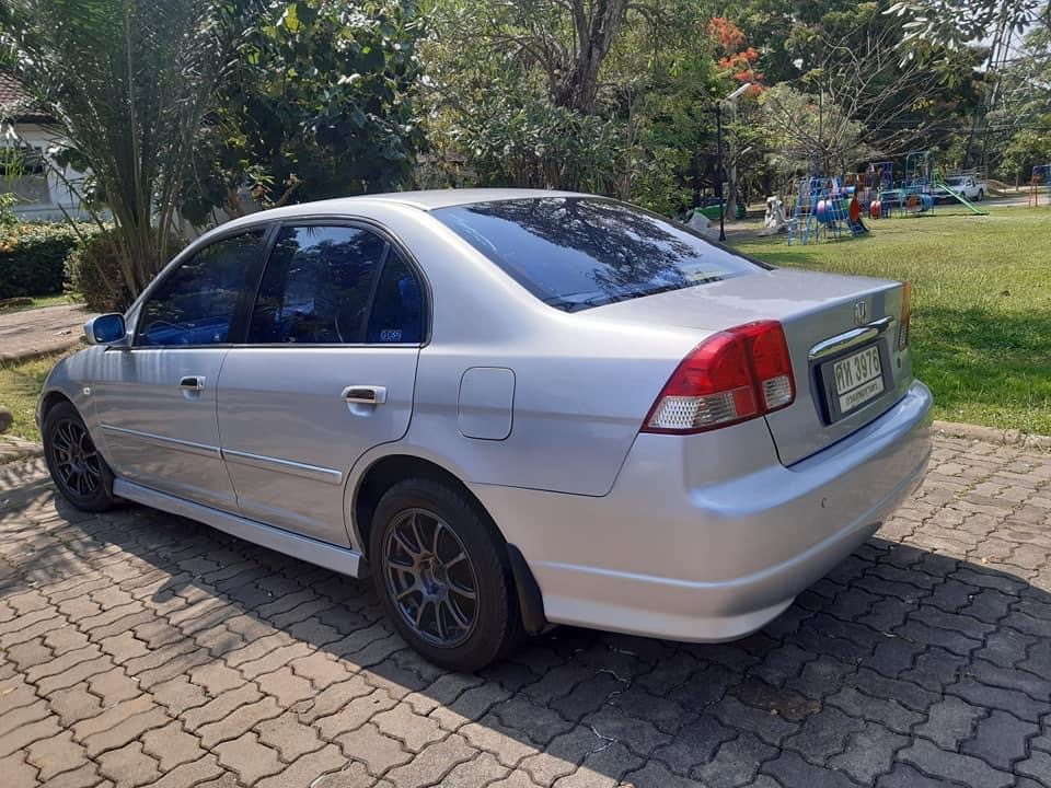 Honda Civic ES (Dimension) โฉม ตาเหยี่ยว ปี 2005 สีเงิน (รูปที่ 6)