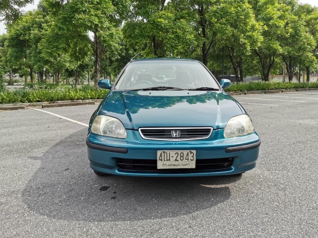 Honda Civic EK โฉม 4 ประตู ปี 1997 สีเขียว (รูปที่ 15)
