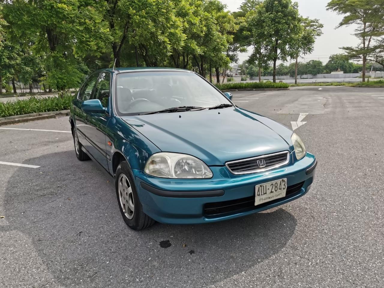 Honda Civic EK โฉม 4 ประตู ปี 1997 สีเขียว (รูปที่ 13)