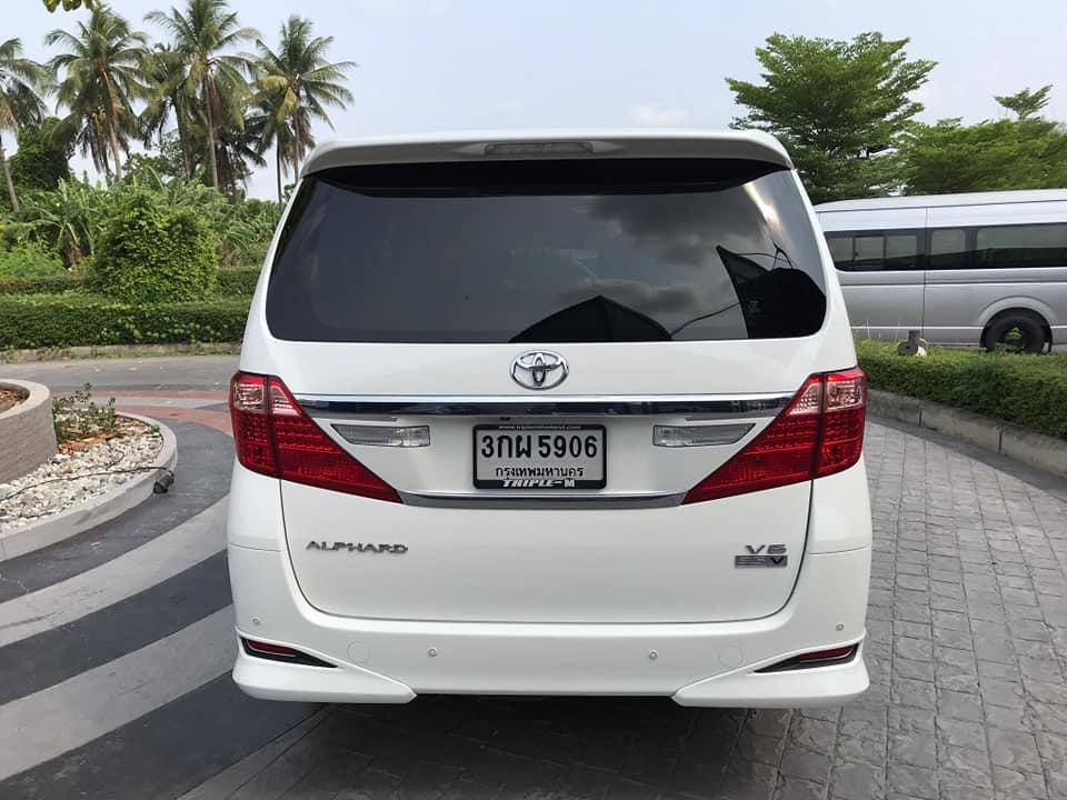Toyota Alphard ปี 2014 สีขาว (รูปที่ 6)