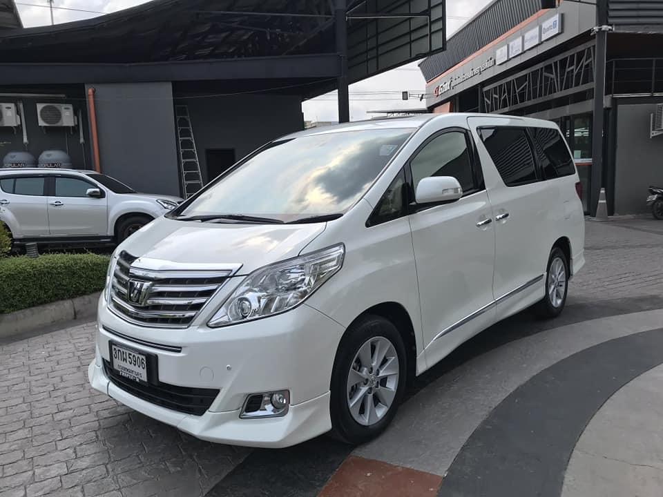 Toyota Alphard ปี 2014 สีขาว (รูปที่ 3)