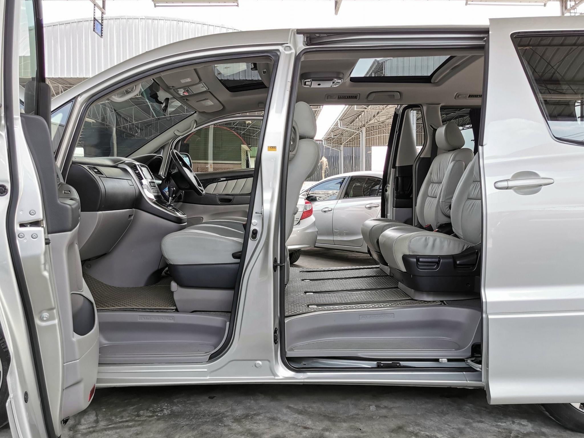 Toyota Alphard ปี 2004 สีเงิน (รูปที่ 18)