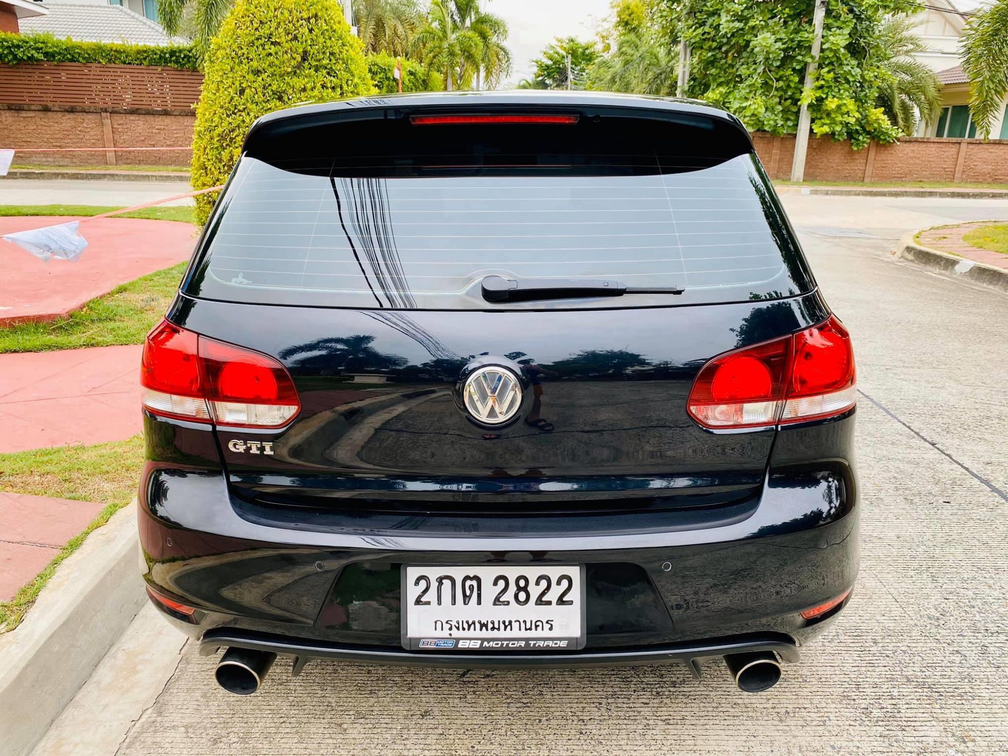 Volkswagen Golf MK7 ปี 2013 สีดำ (รูปที่ 4)