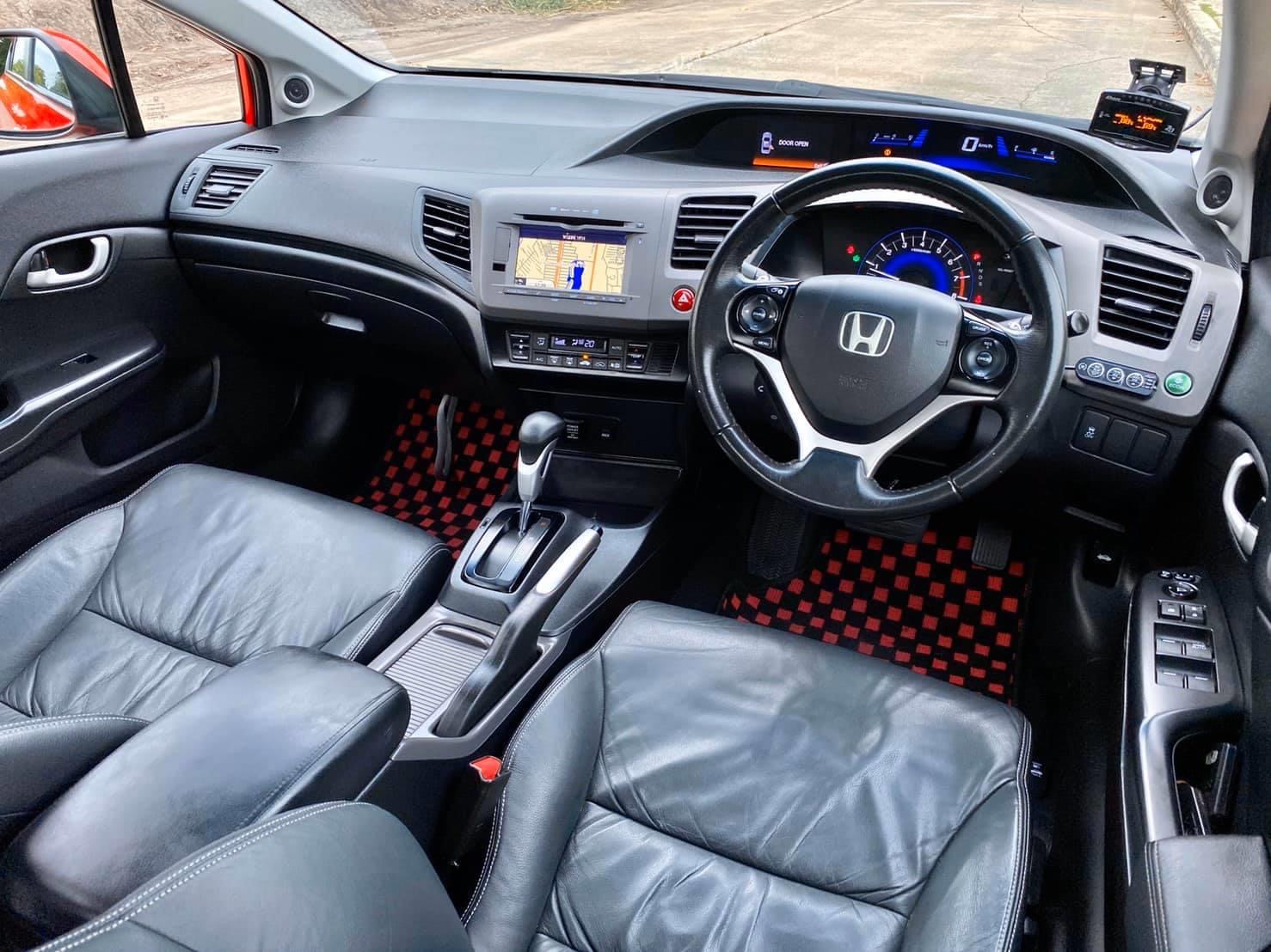 Honda Civic FB ปี 2012 สีส้ม (รูปที่ 16)