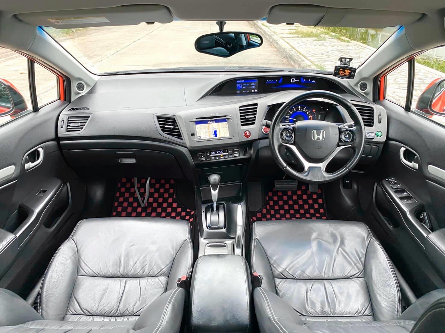 Honda Civic FB ปี 2012 สีส้ม (รูปที่ 15)