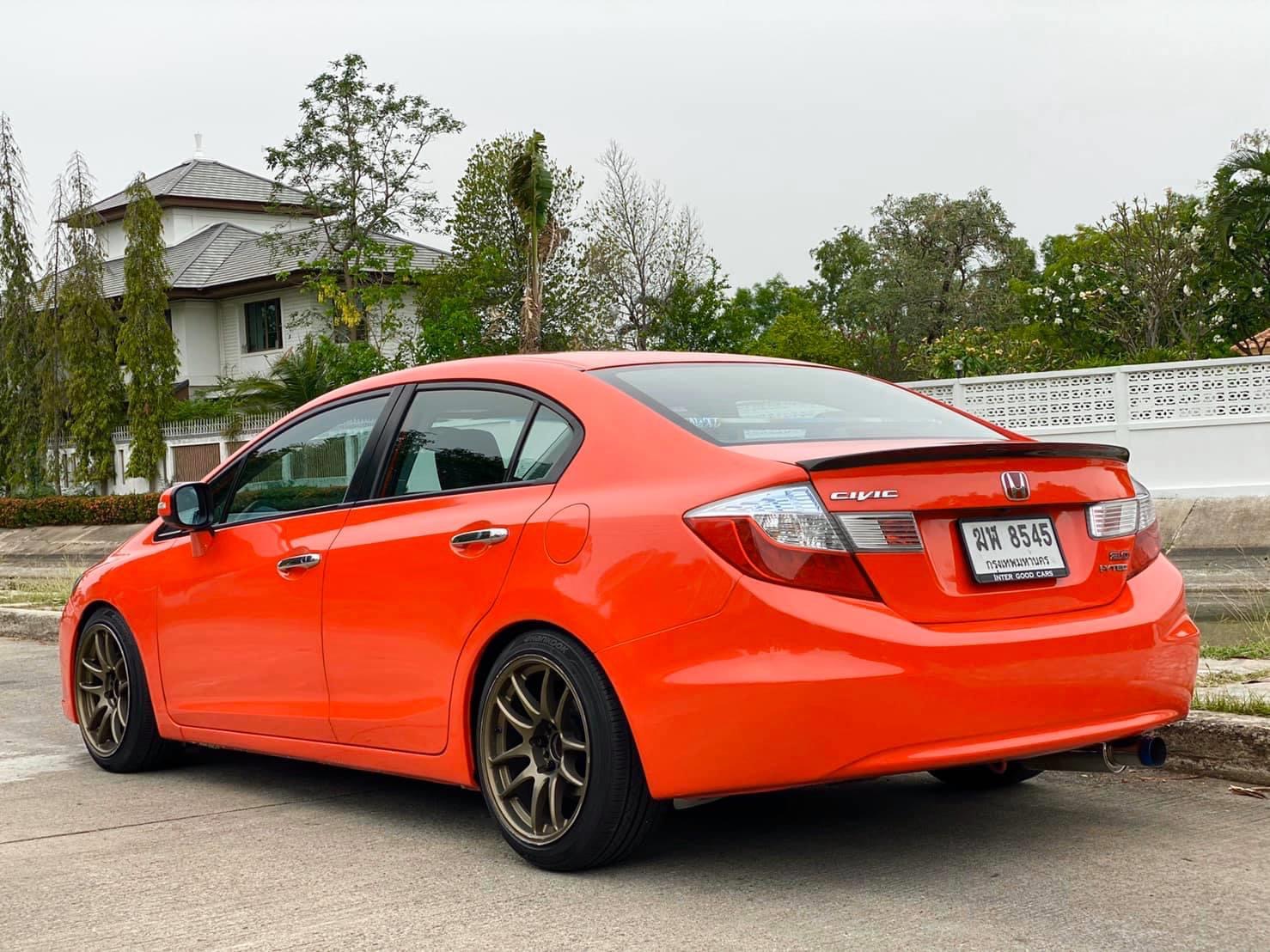 Honda Civic FB ปี 2012 สีส้ม (รูปที่ 11)