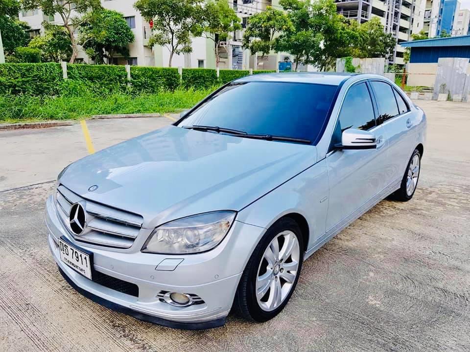 Mercedes-Benz C-Class W204 C200 ปี 2009 สีเงิน