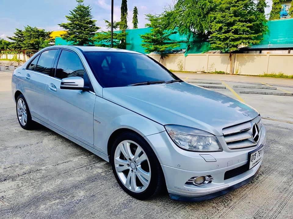 Mercedes-Benz C-Class W204 C200 ปี 2009 สีเงิน