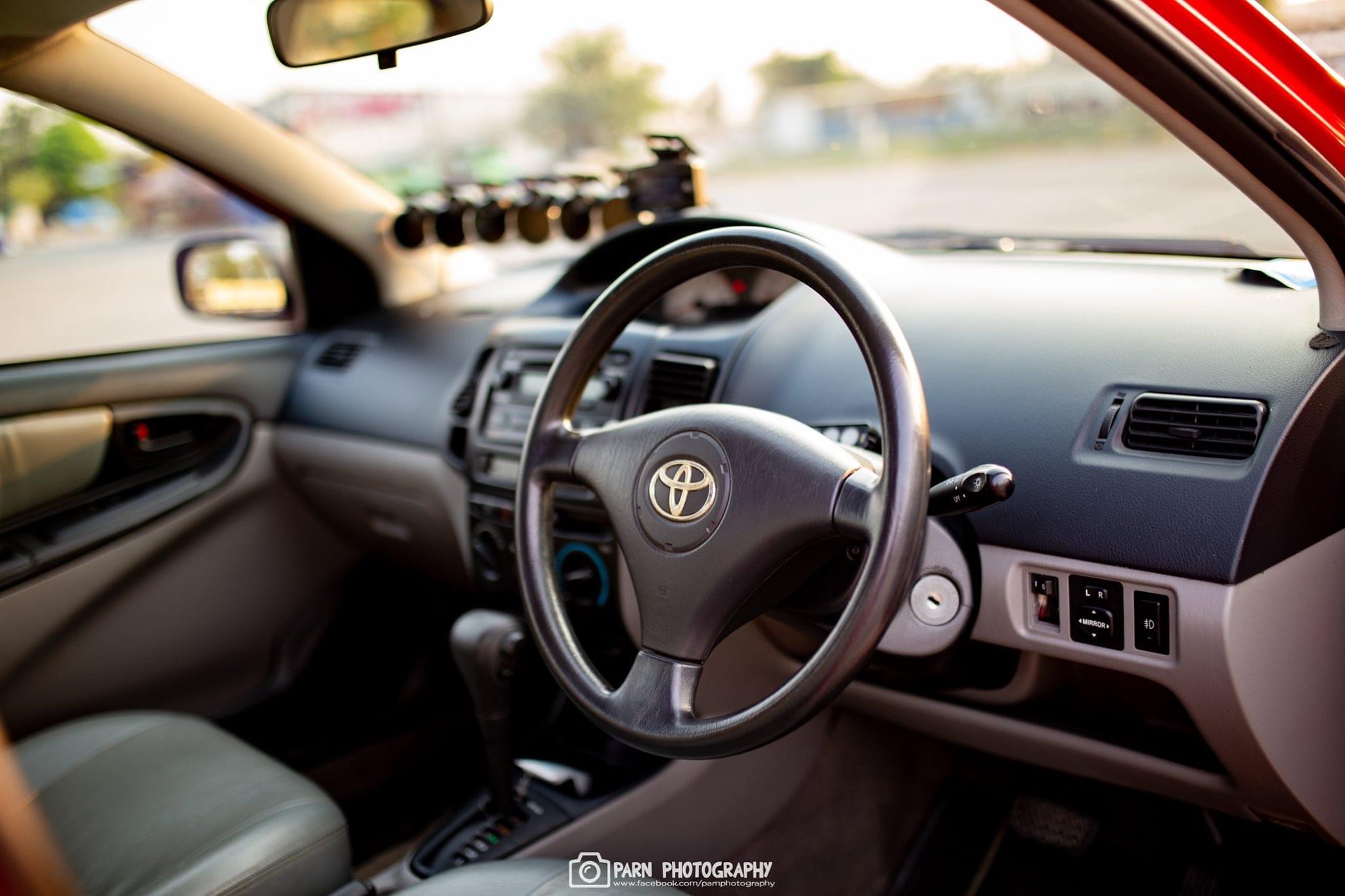 Toyota Vios ปี 2002 สีแดง (รูปที่ 13)