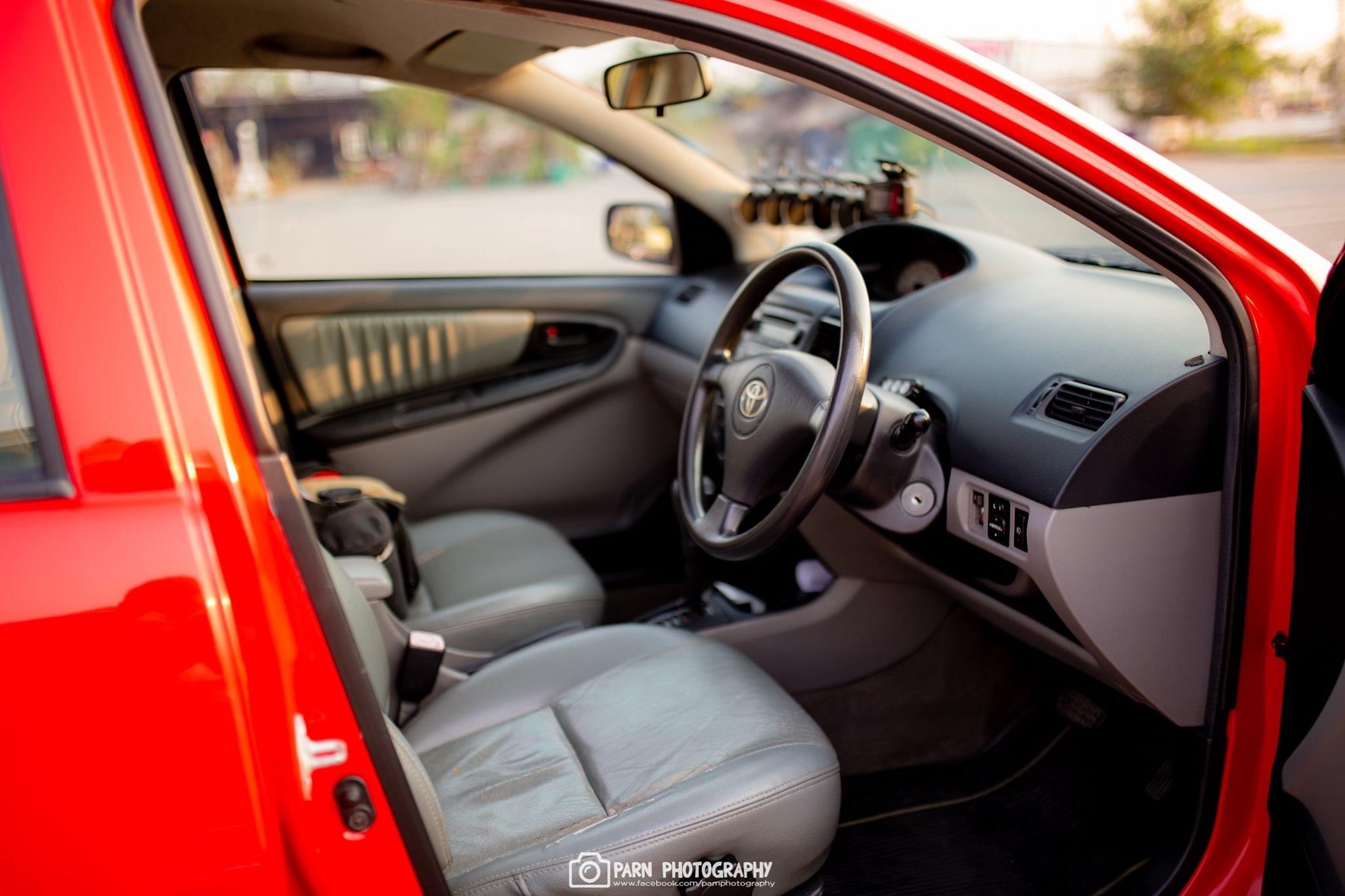 Toyota Vios ปี 2002 สีแดง (รูปที่ 14)