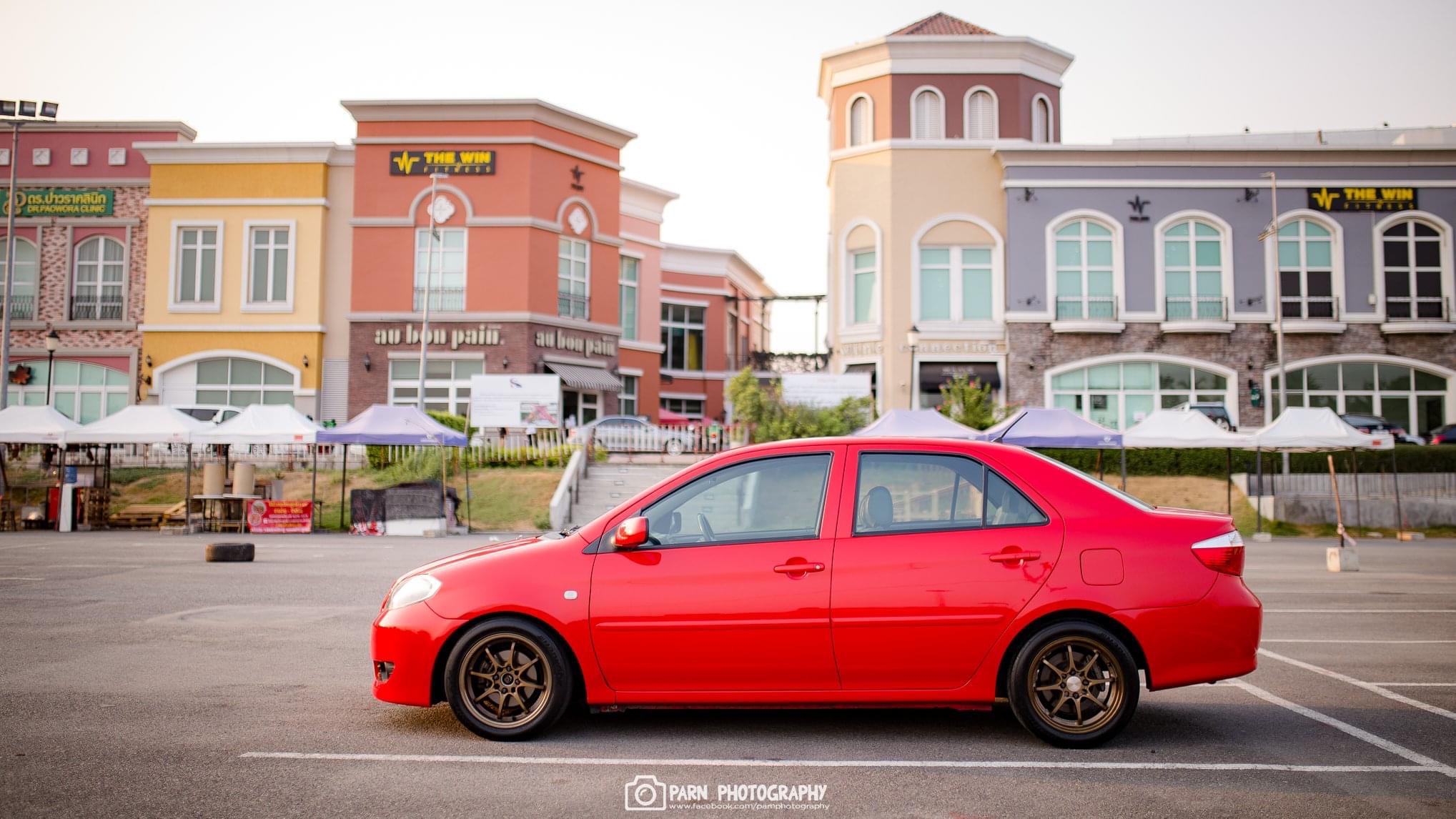 Toyota Vios ปี 2002 สีแดง (รูปที่ 10)