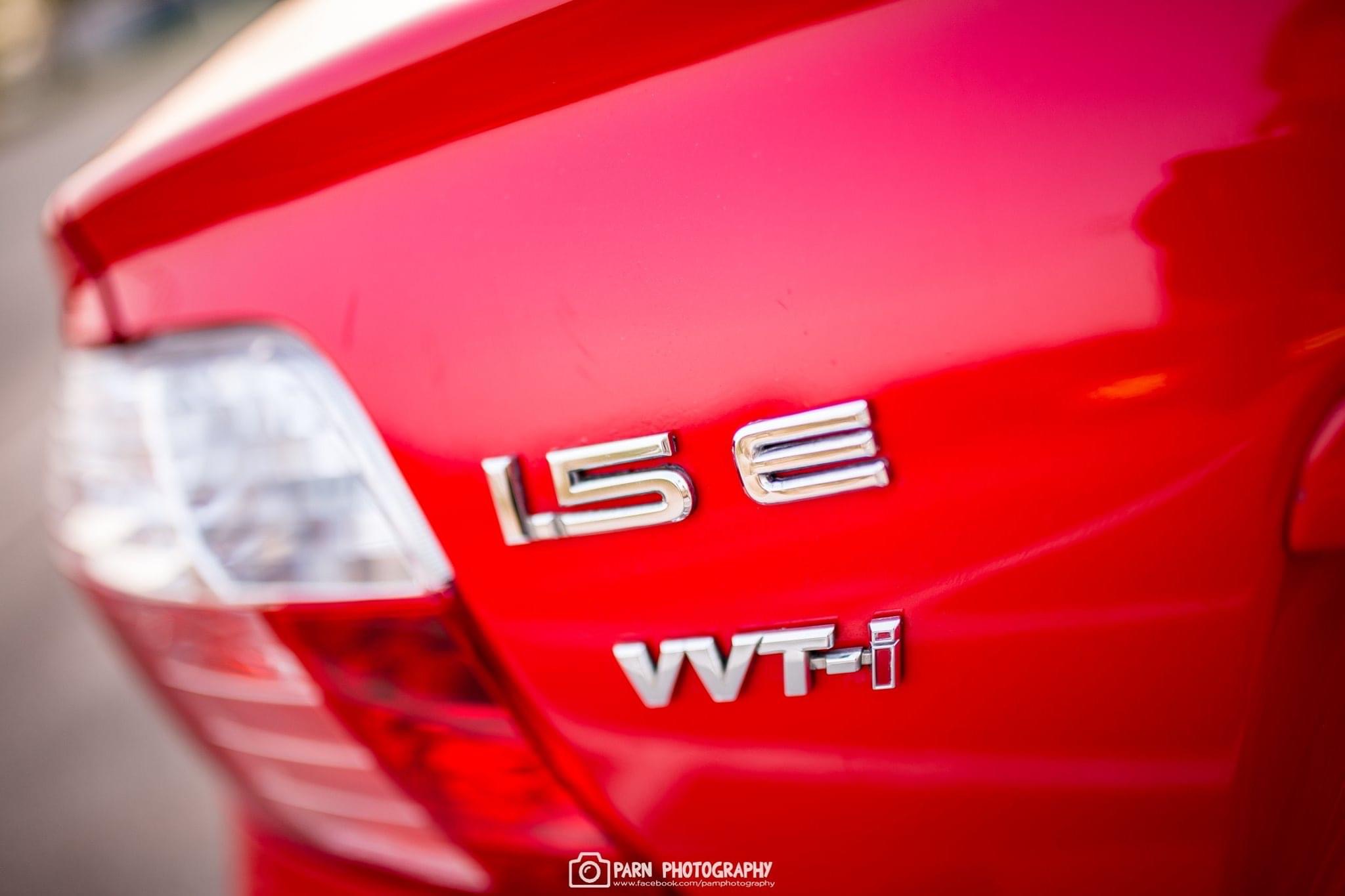 Toyota Vios ปี 2002 สีแดง (รูปที่ 8)