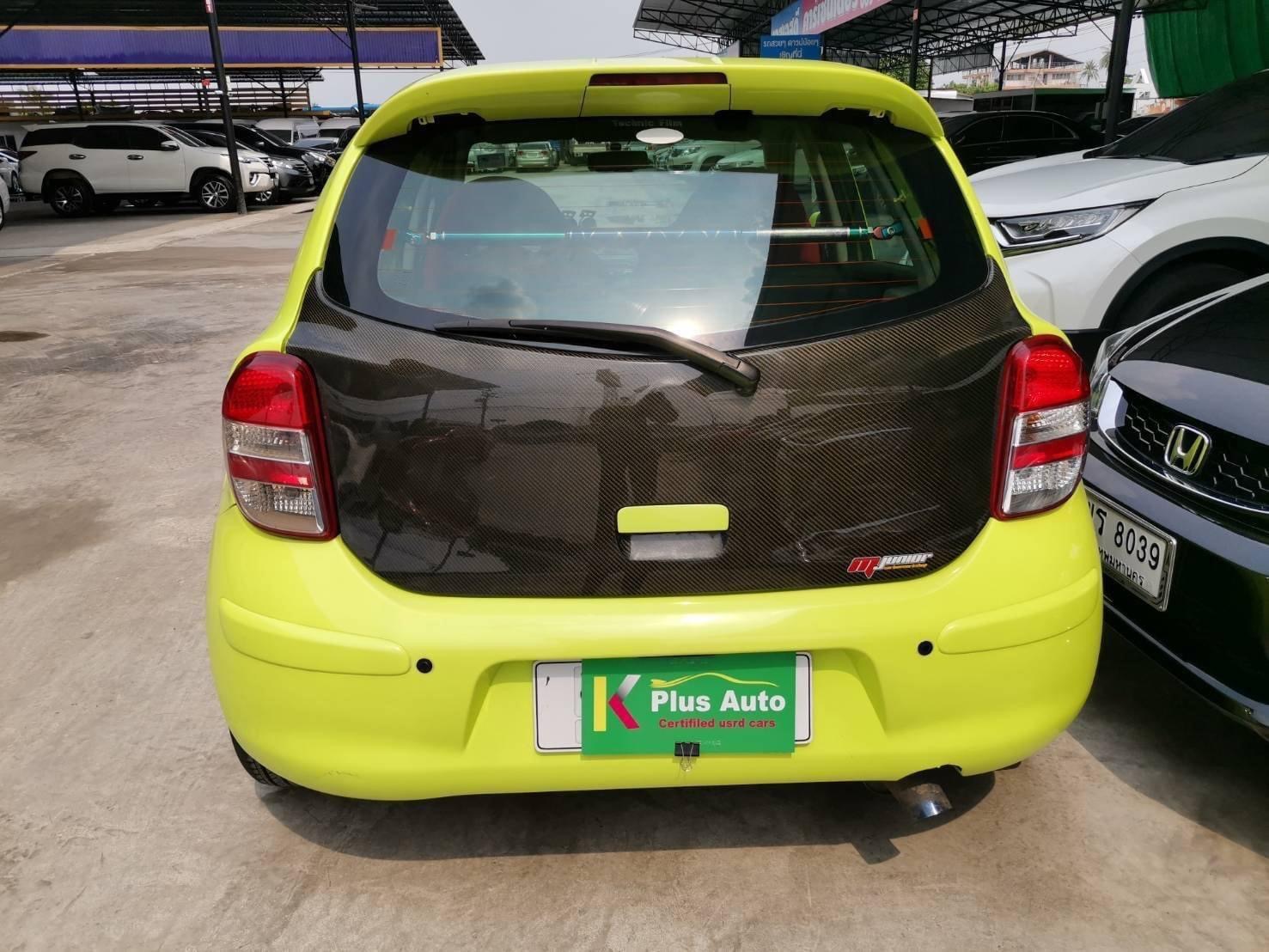 Nissan March ปี 2010 สีเขียว (รูปที่ 8)
