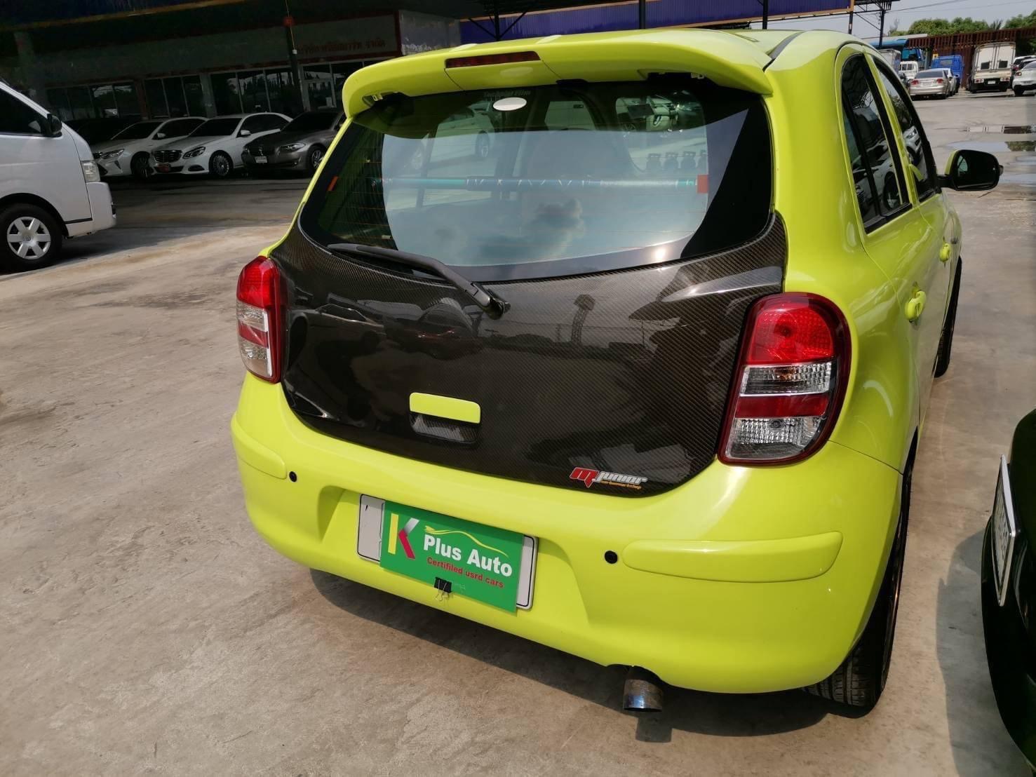Nissan March ปี 2010 สีเขียว (รูปที่ 6)