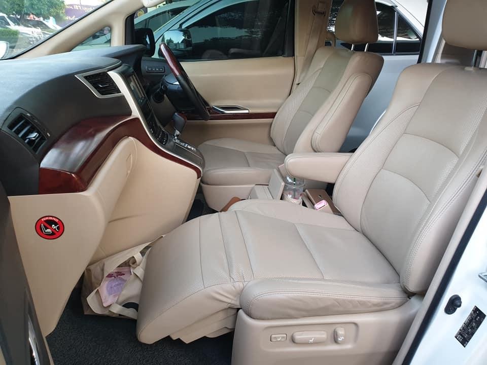 Toyota Vellfire ปี 2009 สีขาว (รูปที่ 9)
