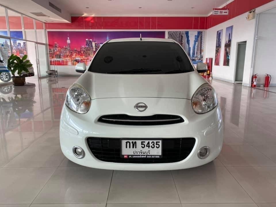 Nissan March ปี 2013 สีขาว (รูปที่ 2)