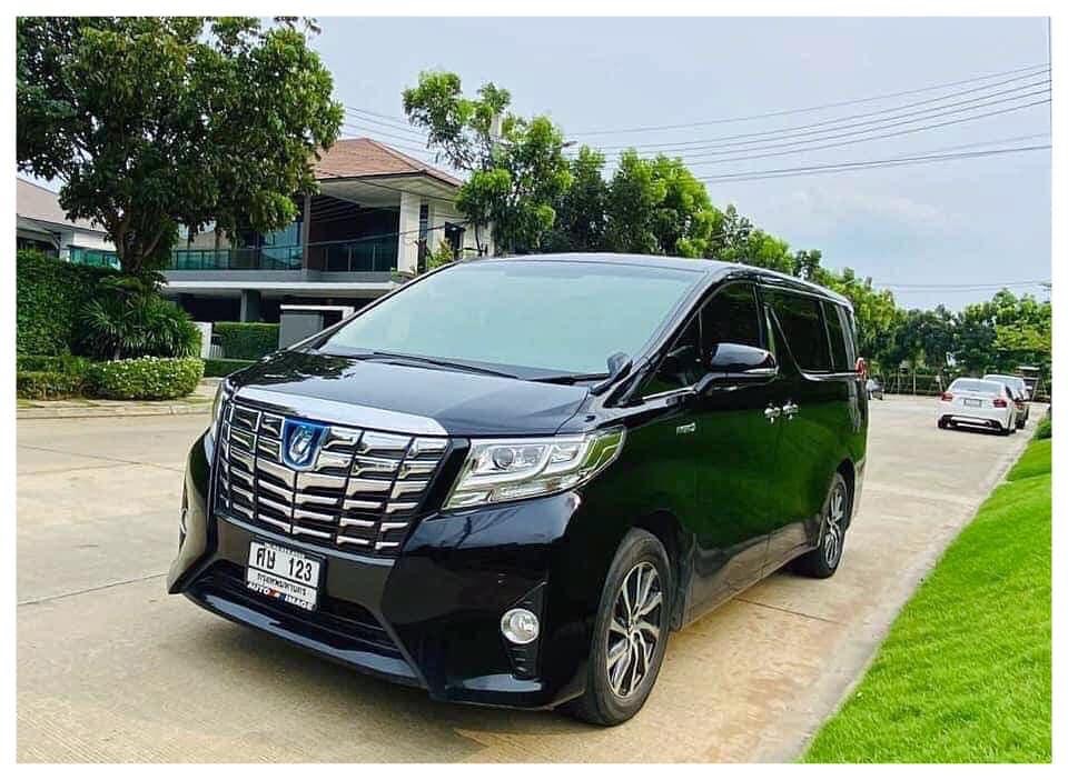 Toyota Alphard ปี 2017 สีดำ (รูปที่ 2)