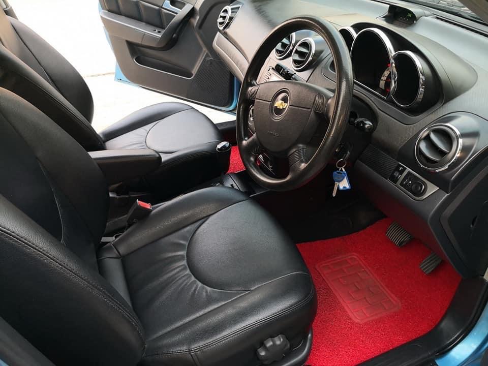 Chevrolet Aveo ปี 2008 สีฟ้า (รูปที่ 6)