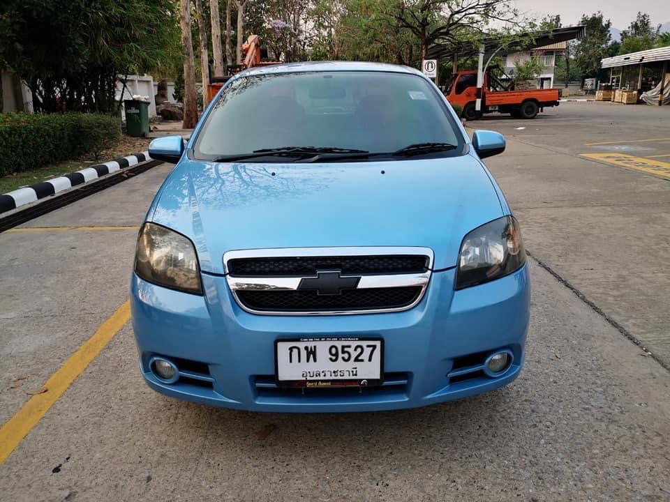 Chevrolet Aveo ปี 2008 สีฟ้า (รูปที่ 9)