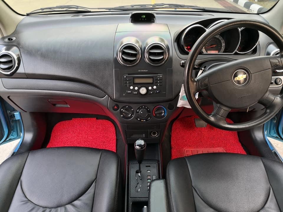 Chevrolet Aveo ปี 2008 สีฟ้า (รูปที่ 5)