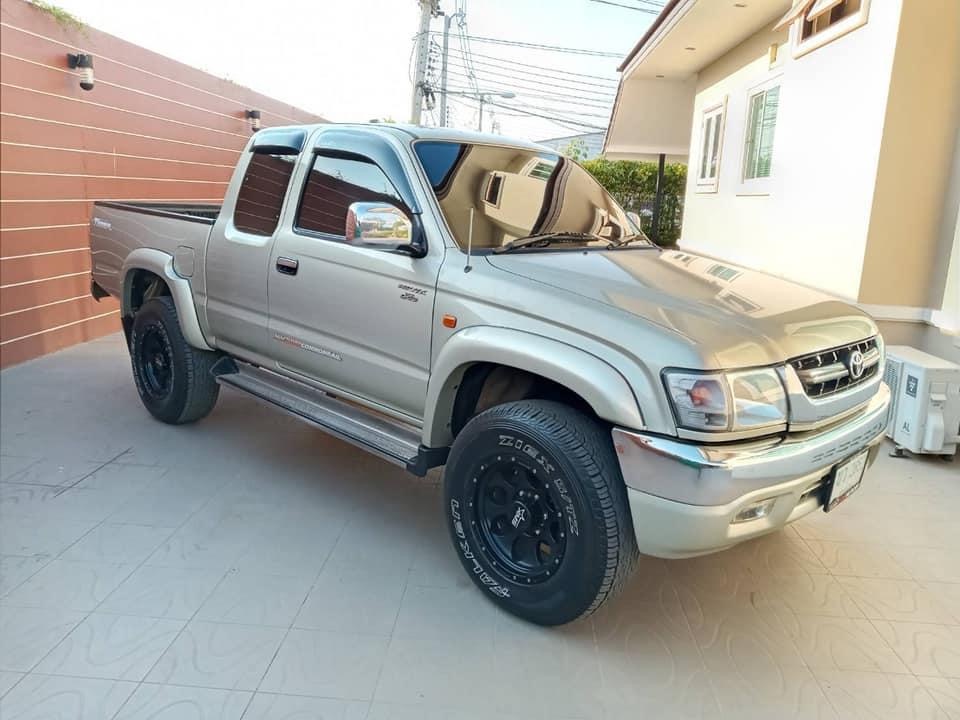 Toyota Hilux Tiger Extra cab ปี 2002 สีทอง (รูปที่ 2)