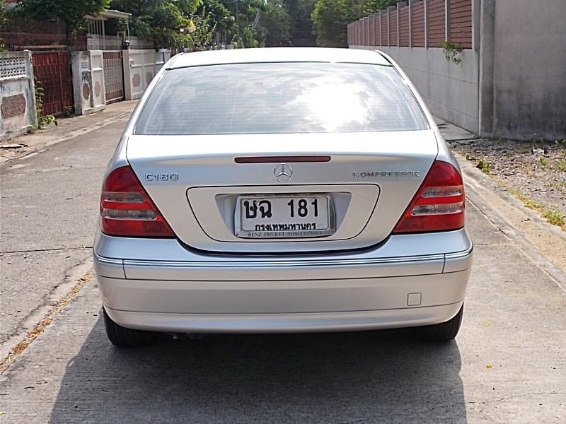 Mercedes-Benz C-Class W203 C180 ปี 2000 สีเทา (รูปที่ 6)