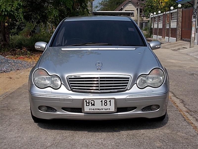 Mercedes-Benz C-Class W203 C180 ปี 2000 สีเทา (รูปที่ 2)