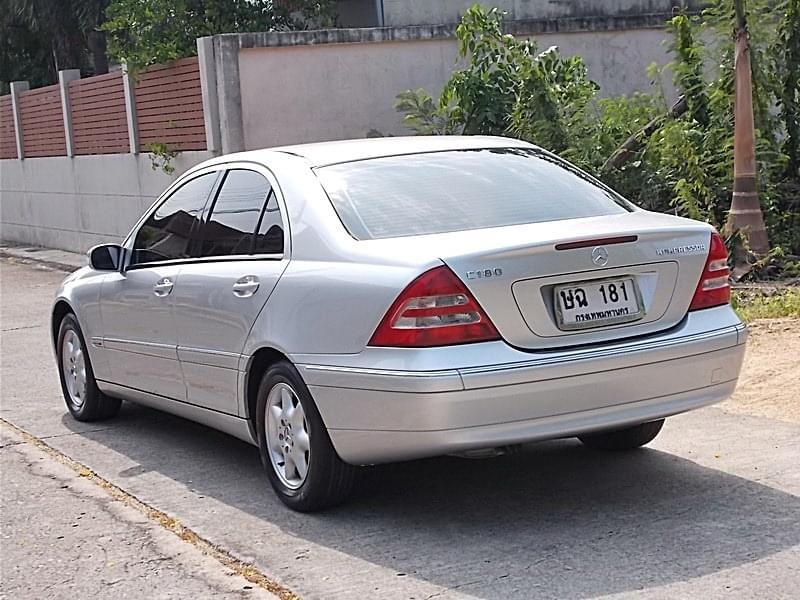 Mercedes-Benz C-Class W203 C180 ปี 2000 สีเทา