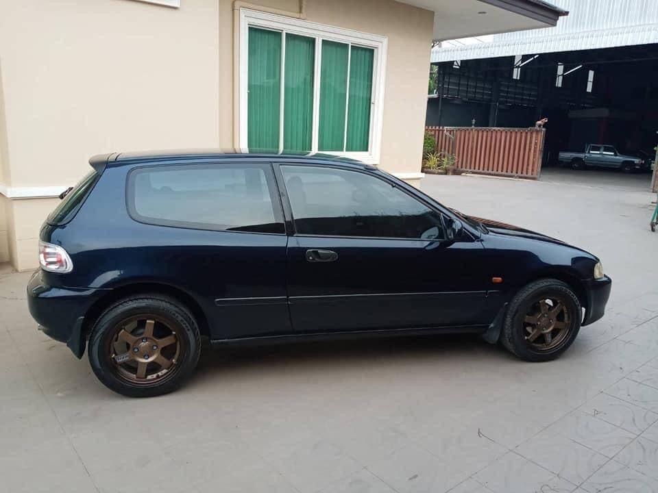 Honda Civic EG โฉม 3 ประตู ปี 1994 สีน้ำเงิน (รูปที่ 4)