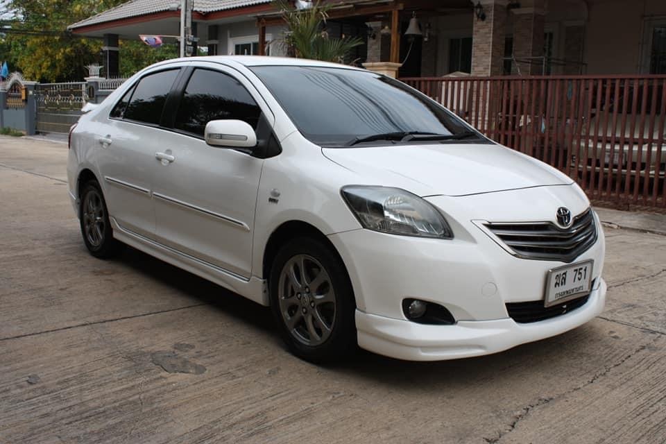 Toyota Vios ปี 2012 สีขาว (รูปที่ 4)