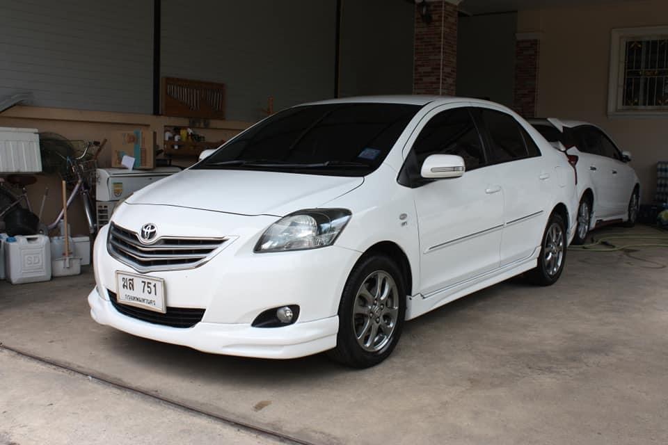 Toyota Vios ปี 2012 สีขาว