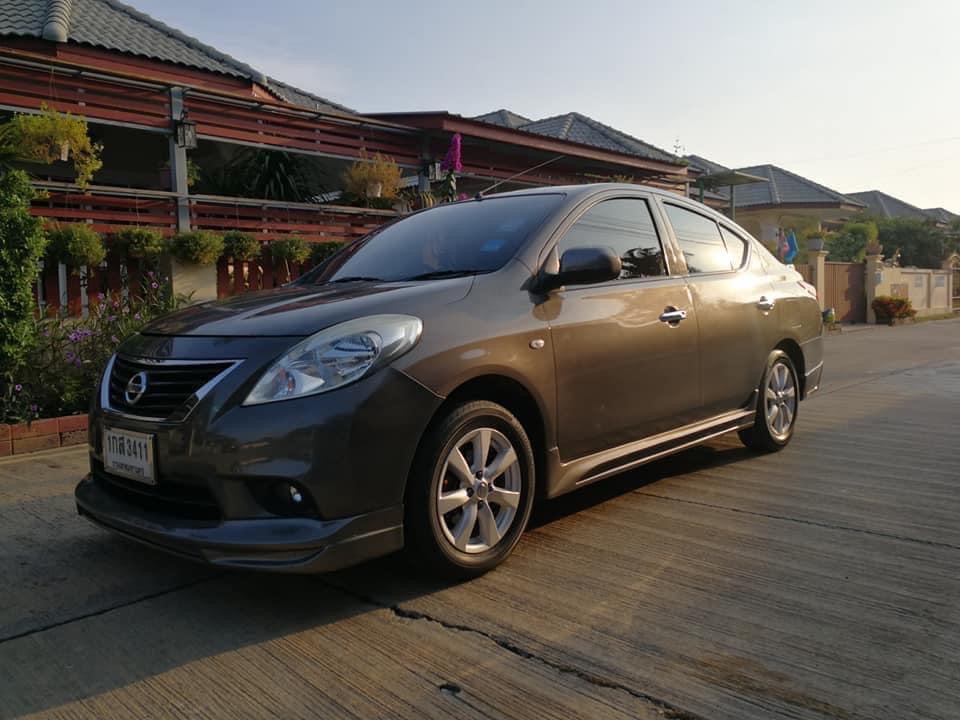 Nissan Almera ปี 2013 สีเทา (รูปที่ 4)