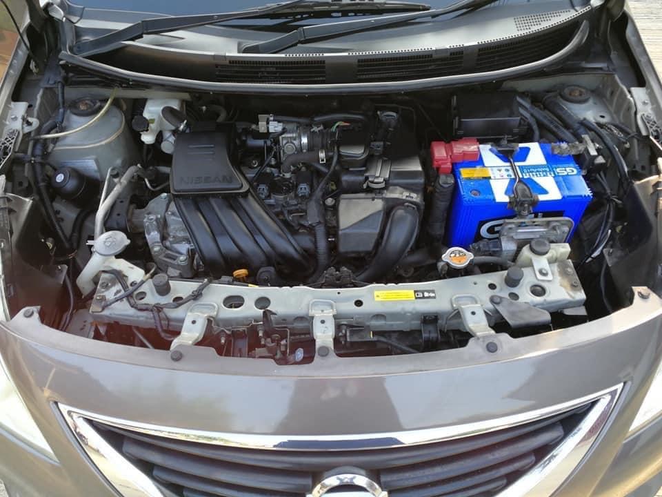Nissan Almera ปี 2013 สีเทา (รูปที่ 11)