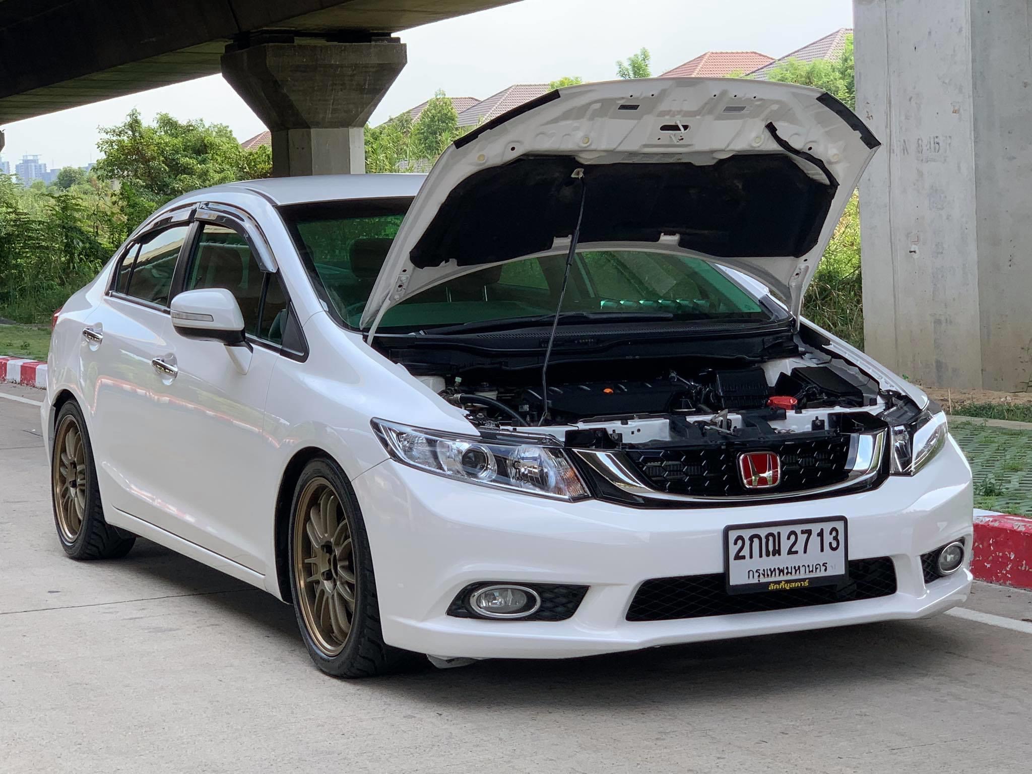 Honda Civic FB ปี 2013 สีขาว (รูปที่ 2)